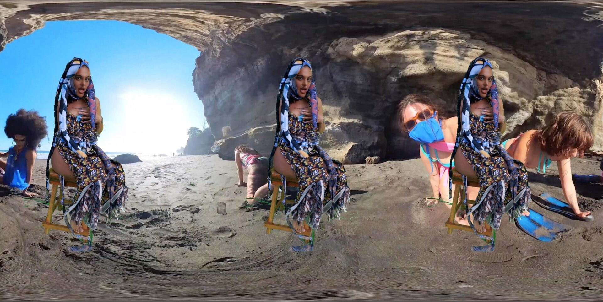 Anna Ehrenstein, Bitcoin Baile, 2024, 360 degree video 23'24"