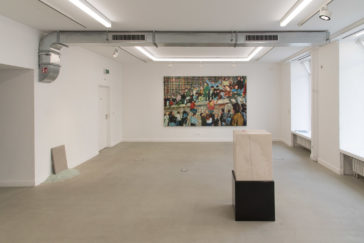 Installationsansicht, MITbeSTIMMEn, Photo Michael Zeeh