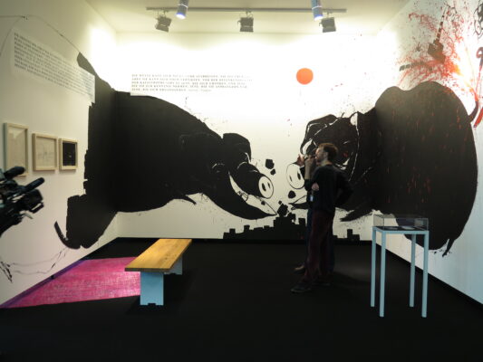 Volodymyr Kuznetsov, How to deal with the Pigs, Art Cologne 2015