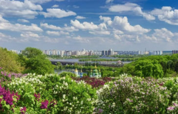 Popular view, Kyiv, Ukraine