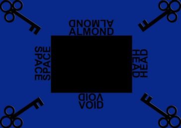 Poster Sasha Auerbakh, 'Space Almond Head Void', Gomo, Wien