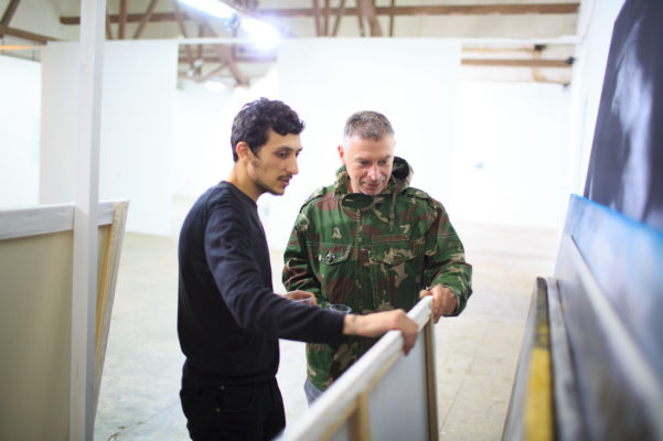 Yevgeny Samborsky and Pawel Althamer, Lavra City Gallery Kyiv, 2015