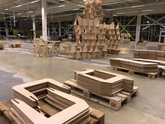 Temporary Structures 4, Plato Ostrava, Czech Republic, 22 Nov 2018 - 31 Mar 2019, Photo: Martin Polák