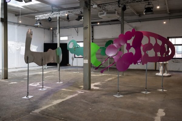 SHADOWS OF THE BODY, Art Collection Telekom, Installation view, Hallen 06, 2025, Photo Rainer Schneemann