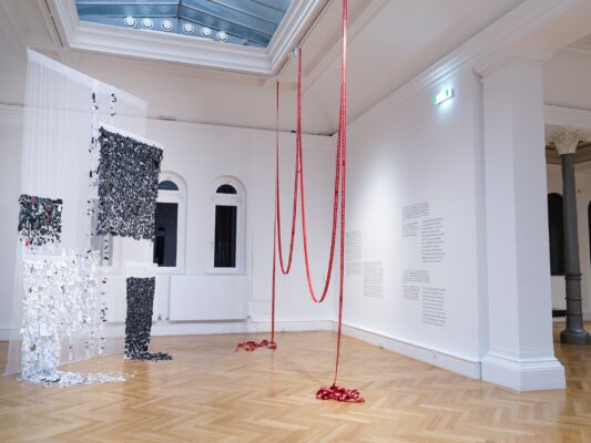 Šejla Kamerić – You, Who Can Fly, installation view, FC Linz, 2025, photo Michael Maritsch