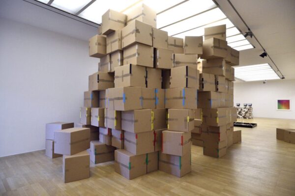Tobias Putrih, Perceptron, installation view, Moderna Galerija Ljubljana, 2021