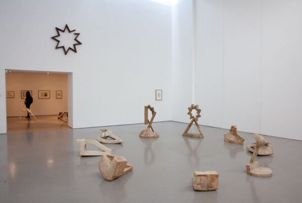 Paul Neagu Palpable Scultpure Henry Moore Institute 2015 installation view Nine Catalytic Stations Photo Jerry Hardman Jones courtesy Estate and Ivan Gallery