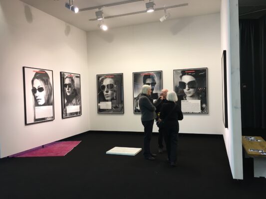 Werke von Sanja Iveković und Braco Dimitrijević, Art Cologne 2017