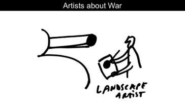 Dan Perjovschi, Artists about War, 1995–2022