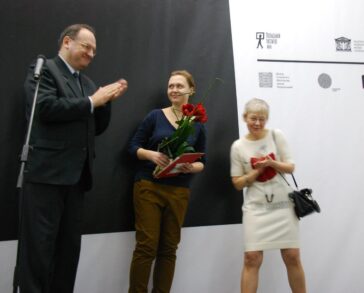 Lada Nakonechna, Malevich Award 2014, Photo: PLInstitute Kyiv