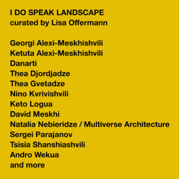 Poster I Do Speak Landscape