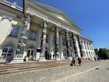 Dan Perjovschi at documenta fifteen, Fridericianum Kassel, 2022