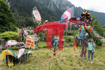 Nilbar Güres, Landscape Landscape, 2022, Biennale Bregaglia, Photo: Michel Gilgen