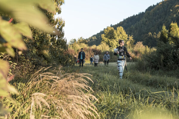 Participatory Performance, Deep Phytocracy: Feral Songs, Špela Petrič, Photo Miha Godec