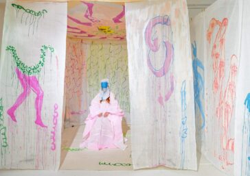 Delaine Le Bas, Incipit Vita Nova. Here Begins The New Life/A New Life is Beginning, 2023, detail, photo Iris Ranzinger