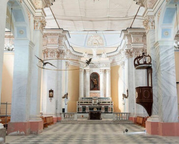 Petrit Halilaj HEROIC the LANDSCAPE San Bartholomeos church Lipari 2024