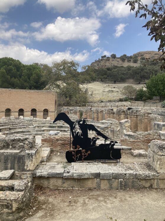 Lito Kattou, Whisperer VI, Odeon of Gortys, Crete