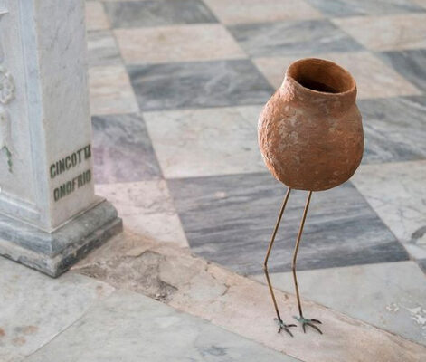 Petrit Halilaj, HEROIC (the) LANDSCAPE, San Bartholomeo's church, Lipari, Photo Tommaso Vitiello, 2024