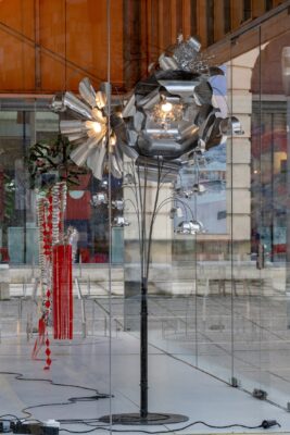Sasha Auerbakh, installation view (detail) Museumsquartier Art Box Vienna, 2024, Photo Simon Veres