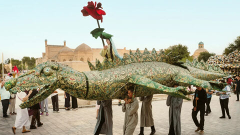 Bukhara Biennale 2025, Kamruzzaman Shadhin with Zavkiddin Yodgorov, Safar (Journey), 2025
