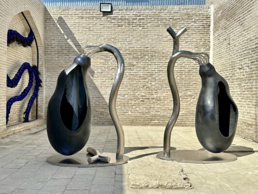 Bukhara Biennial 2025, Pakui Hardware with Alisher and Shokhrukh Rakhimov, Black Bile, 2025