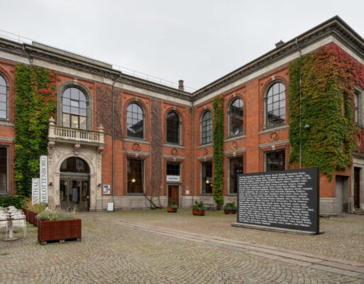 Aleksandra Domanović, Canopy Collapse, Konsthal Charlottenborg, Copenhagen 2025. Photo David Stjernholm.