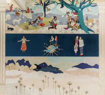 Małgorzata Mirga-Tas, February 2022, Courtesy Künstlerin, Frith Street Gallery London, Foksal Gallery Foundation Warschau und Karma International Zürich