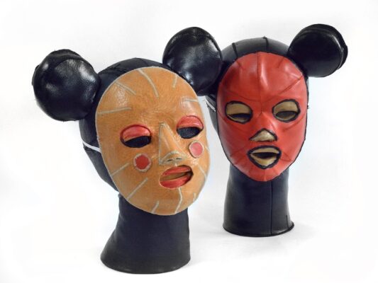 Aneta Grzeszykowska Skin Heads dyptich 2025 50 x 35 x 40 2xsmall