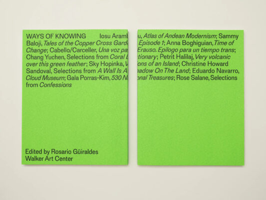 Ways of Knowing, Walker Art Center 2025