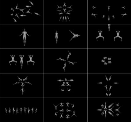 Aneta Grzeszykowska, Clock, 2002, 15 Videostills