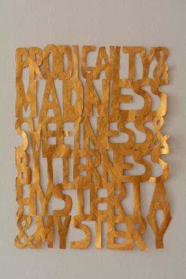 Hristina Ivanoska, Untitled (Prodigality and Madness, Sweetness and Bitterness), 2014, Foto: Zoran Sekerov