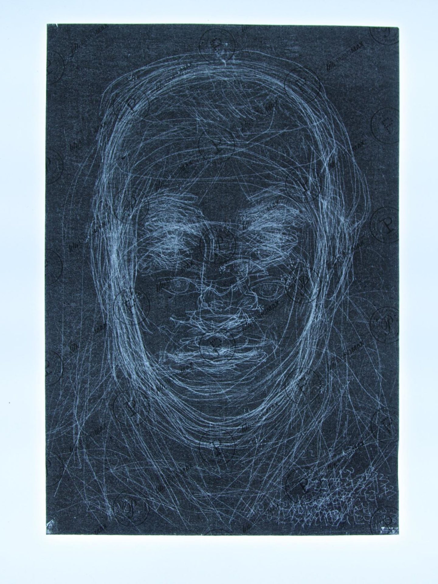 Lesia Khomenko, Drawing on Maidan, 2013, Detail