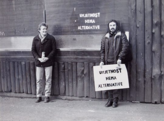 Vlado Martek, Action: Art has no Alternative, 1986