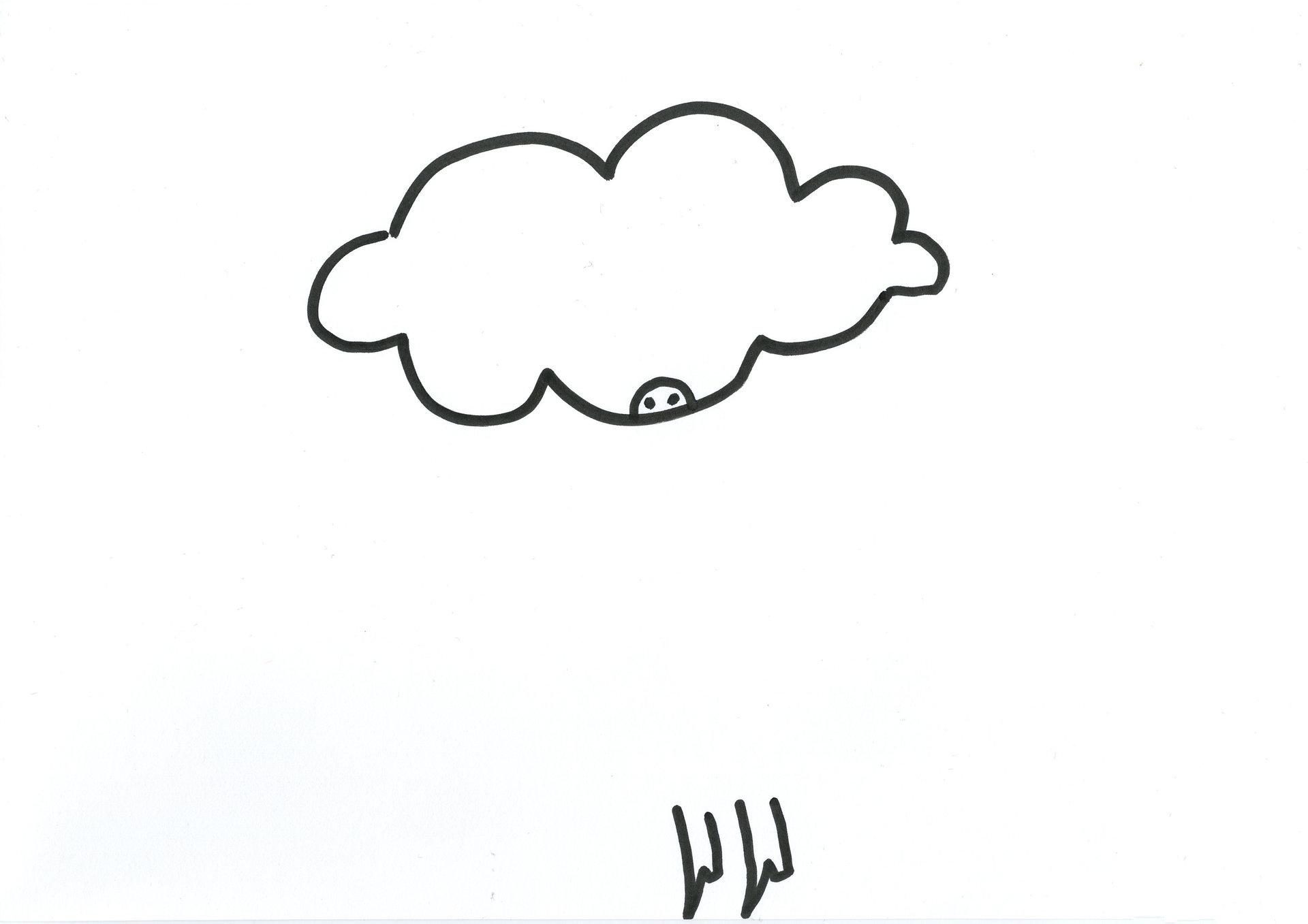Dan Perjovschi, Come Cloud With Me (13/20), 2012