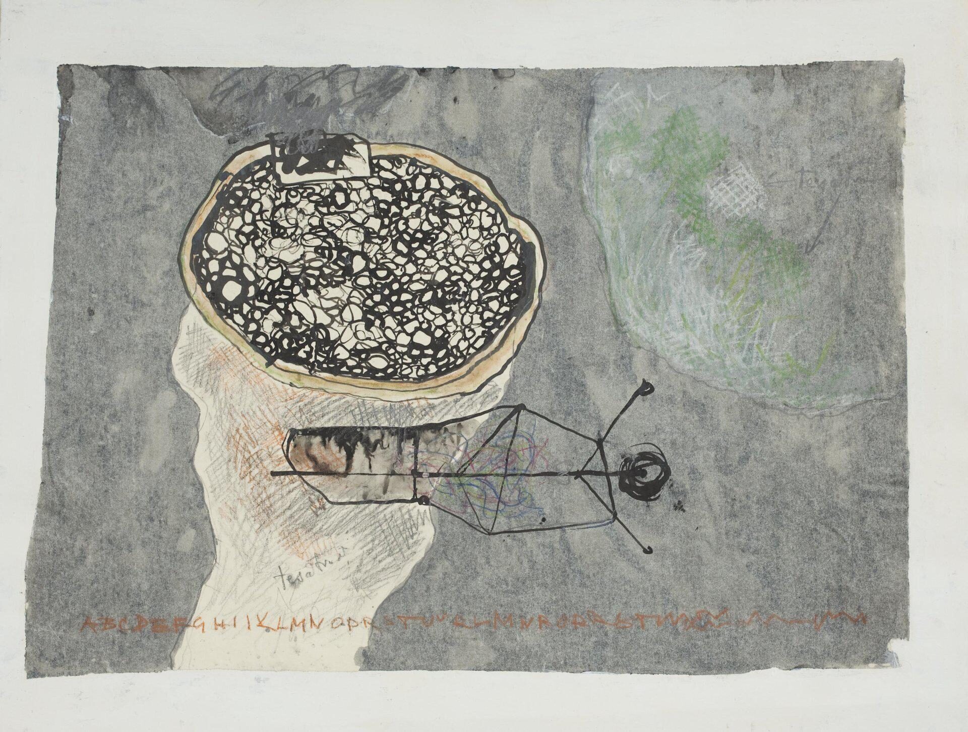 Geta Brătescu, Canzone, 1976, (4/5)