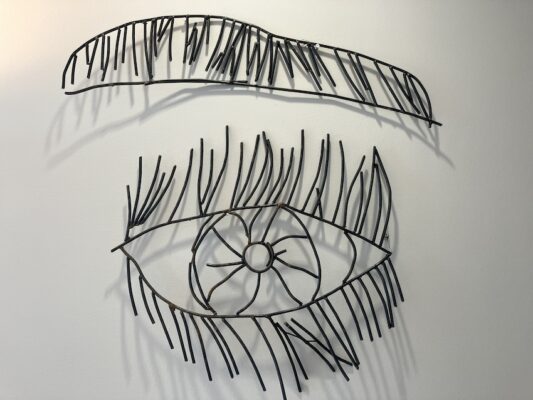 Petrit Halilaj, Abetare (Eye Lashes)