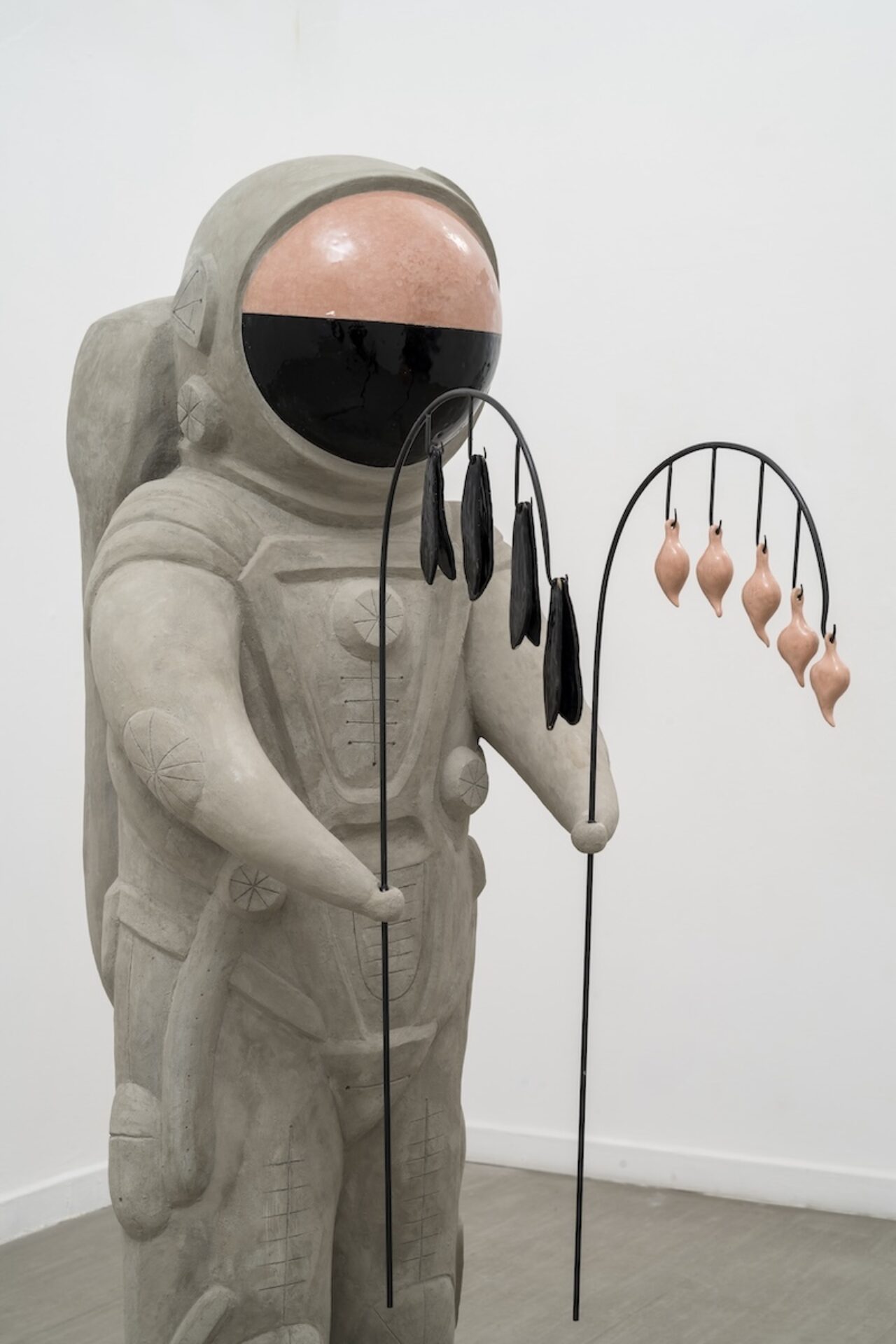 Anna Hulačová, Agro-Kosmo, 2023, 157 x 80 x 50 cm, Photo Sebastiano Luciano, detail