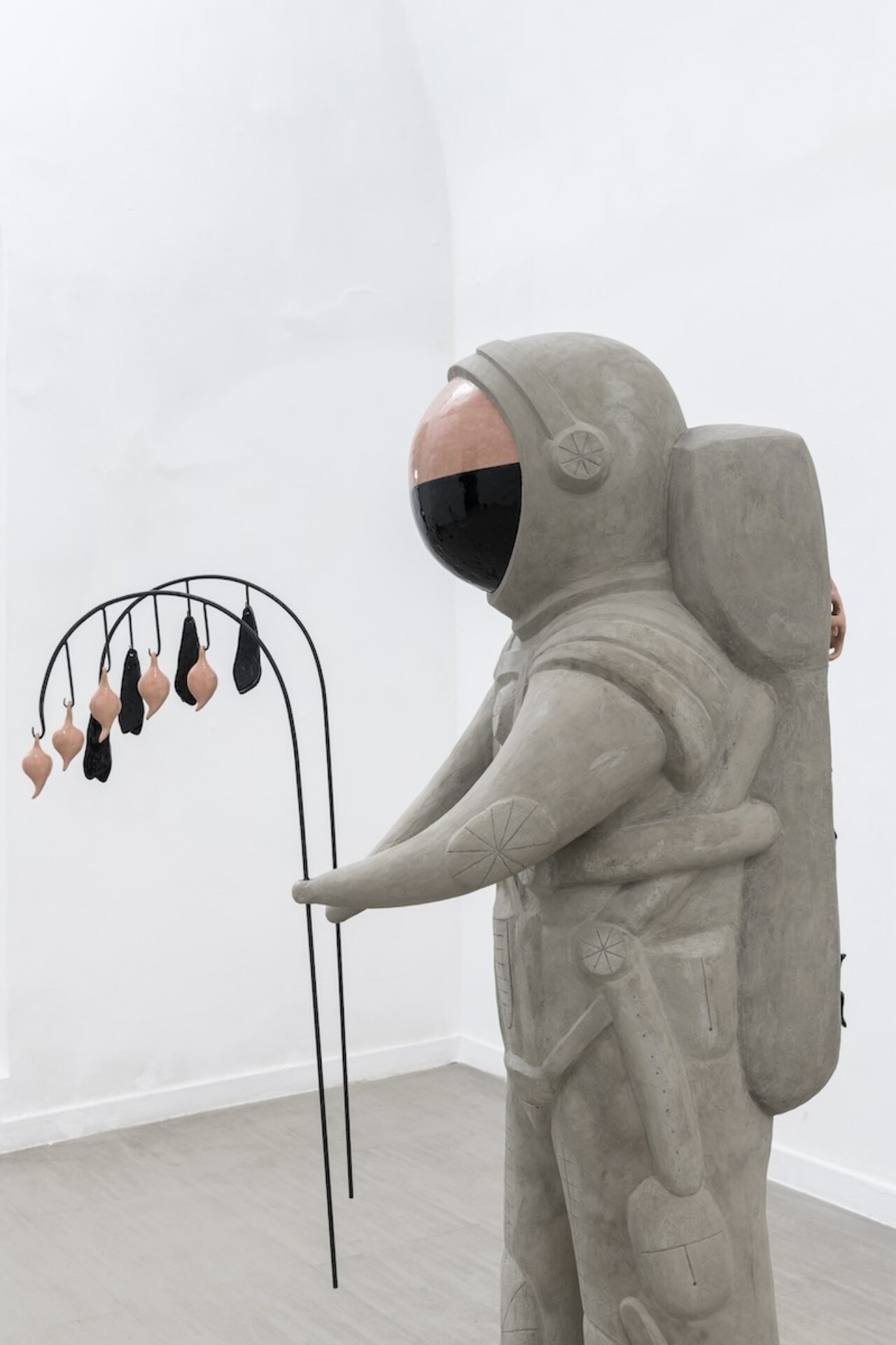 Anna Hulačová, Agro-Kosmo, 2023, 157 x 80 x 50 cm, Photo Sebastiano Luciano, detail