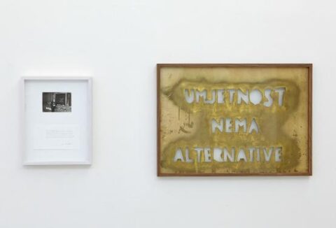 Vlado Martek, Art Has No Alternative, 2016