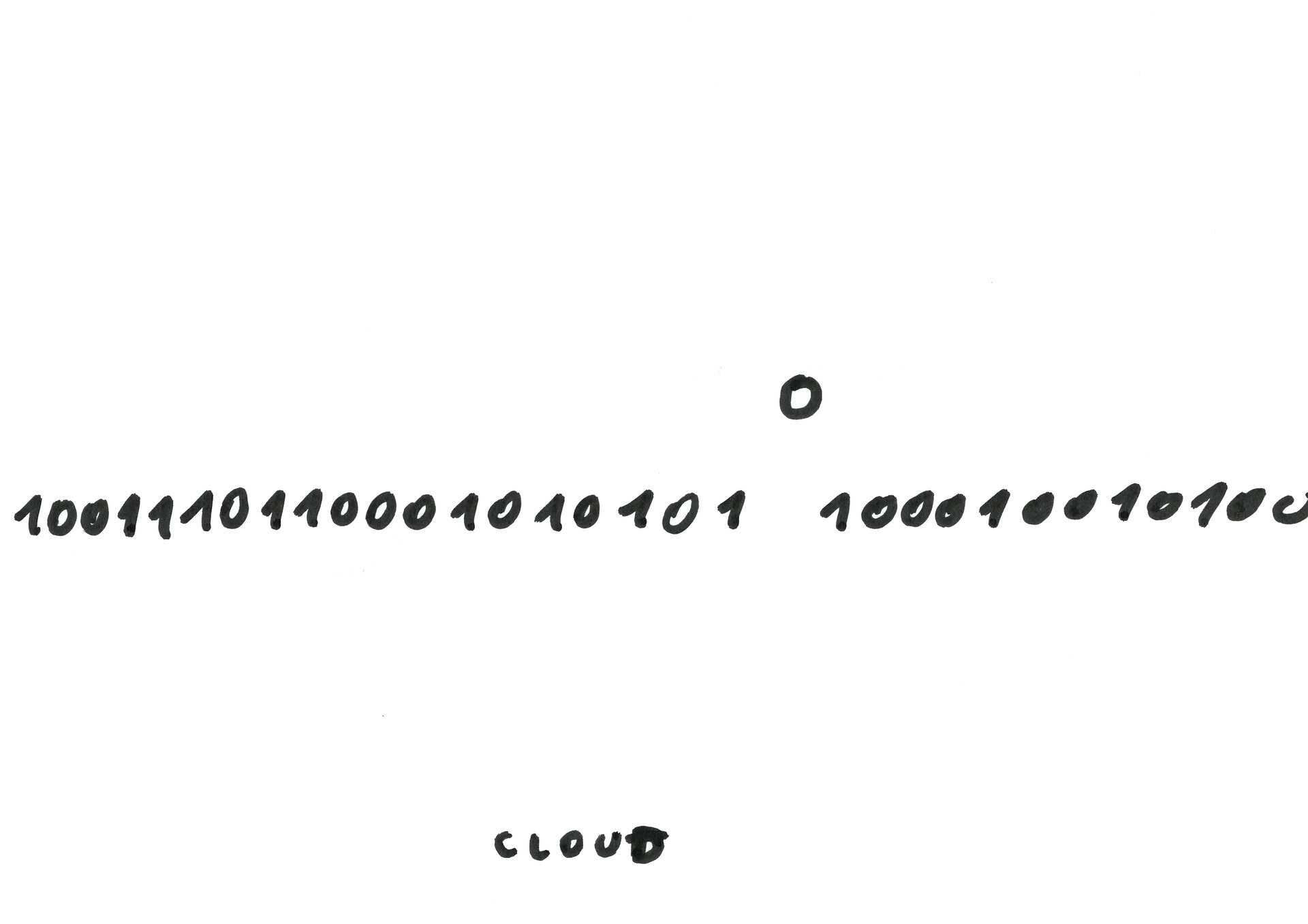 Dan Perjovschi, Come Cloud With Me (01/20), 2012