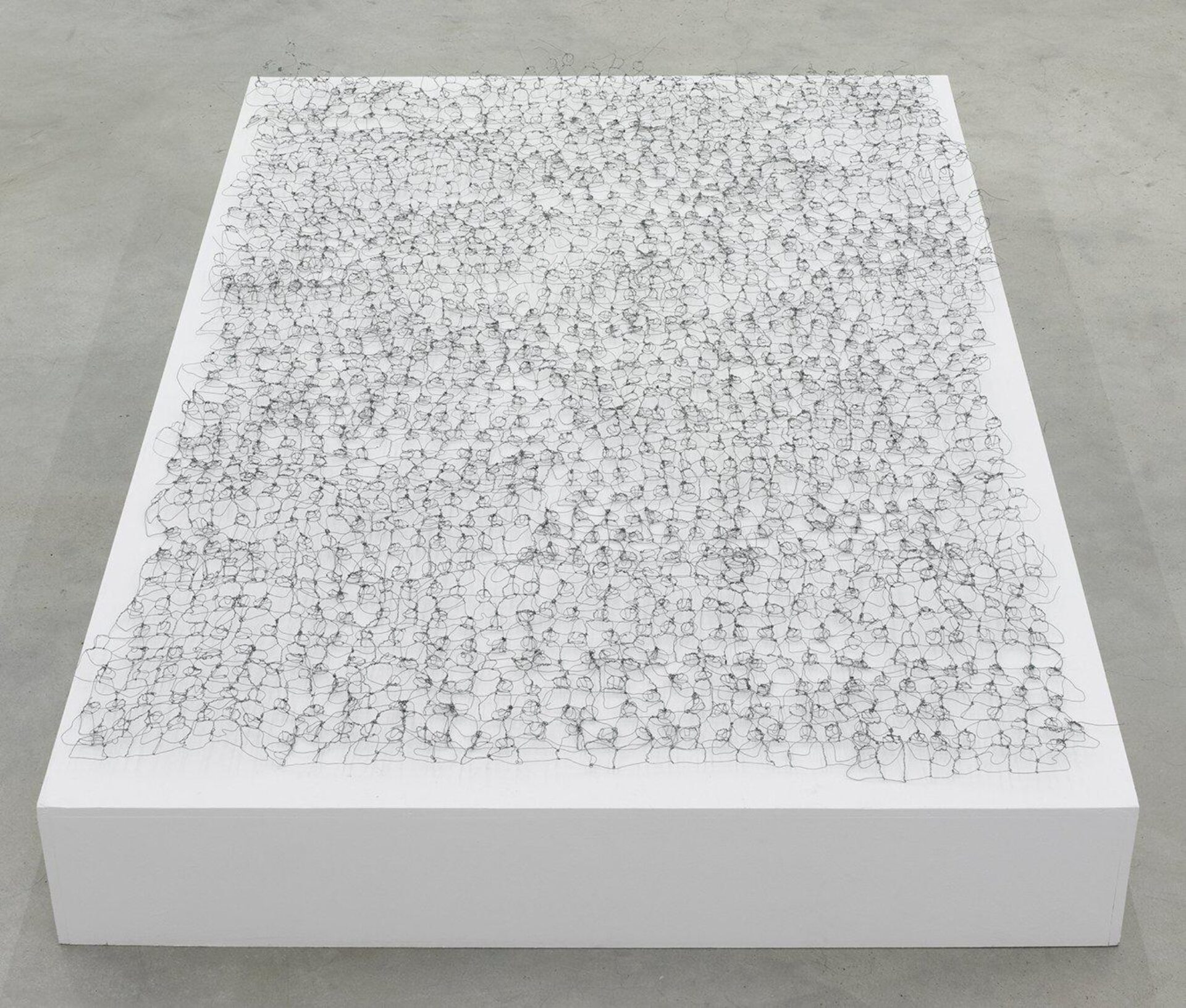 Dan Perjovschi, Wire Drawing, 2014