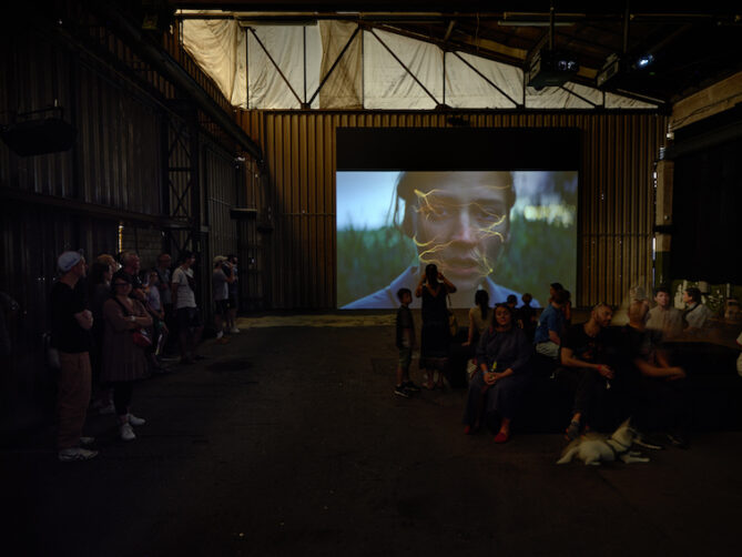 Agnieszka Polska, The Thousand-Year Plan, Installation view Hallen #4 2023